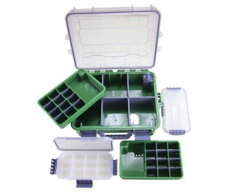 AQUA MARINE - Fishing Pro Tackle Box - Multiple Colors Available